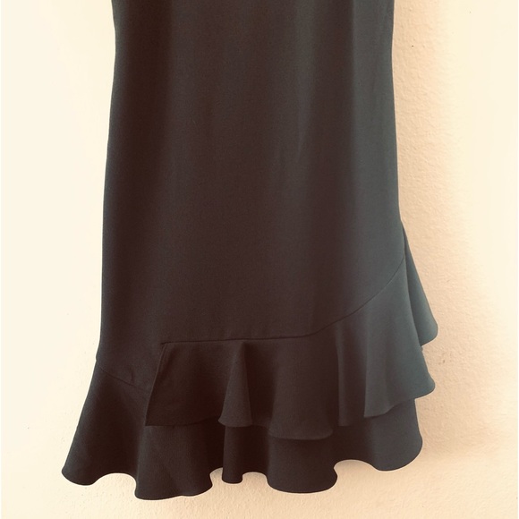 Chelsea28 Ruffled Little Black Dress - Picture 9 of 10
